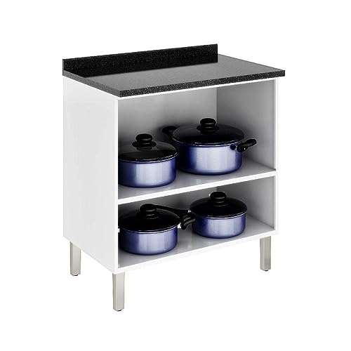 Balcão Alto Cozinhas Itatiaia Tarsila - 2 Portas - Branco