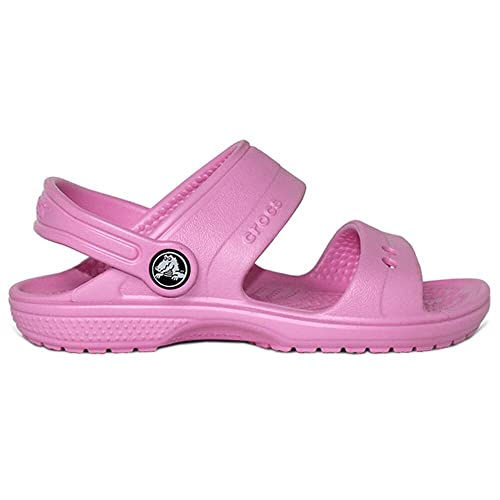 Sandália, Crocs, Classic Sandal Kids, Carnation, 30, Criança Unissex
