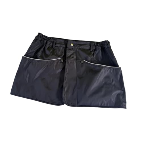 AWHAO Hundetraining Schürze mit Taschen wasserfeste robuste Hunde Handler Kleidung, Black M