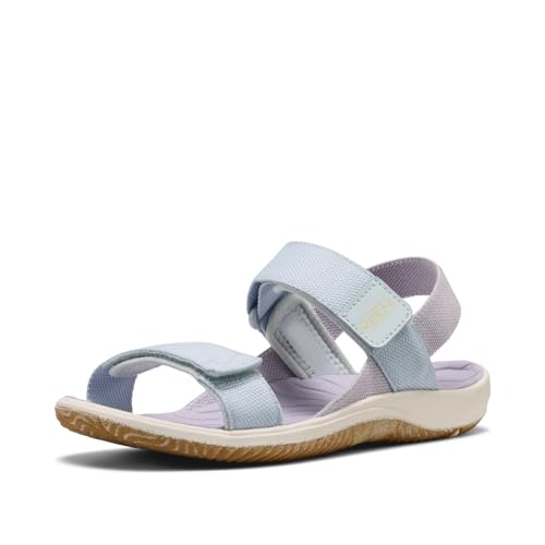 KEEN Sandały Elle Backstrap, Ballad Blue/Thistle, 10 UK dziecko, Ballada Blue Thistle, 29 EU