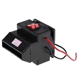 Doble interruptor para ajustar la temperatura. Diseño silencioso del ventilador, sin ruidos.