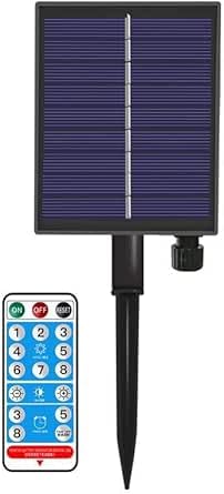 Redefun Kit di controllo pannello solare da 1200 mAh, pannello batteria al litio da 3,7 V per catena di luci LED da 3 V, carica DC, facile da installare, facile da usare
