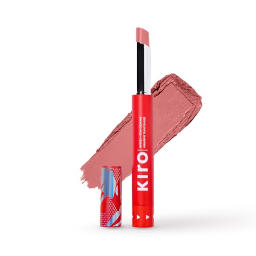 Image of Kiro Slickstick Luxe Matte Lipstick - Almond Latte, 2.4g | High-Pigment Velvet Matte Finish | Hydrating & Long-Lasting | Infused with Peptides & Hyaluronic Spheres | 12 Nude, Pink, Brown & Red Shades