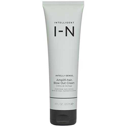 Intelligent Nutrients Amplifi-Hair Blow Out Cream - Formerly Straight Hair Serum - Heat Protection Styling Cream - Soften, Smooth & Shine With Jojoba Seed Oil, Cruelty-Free & Vegan (4 Oz) #TOP14