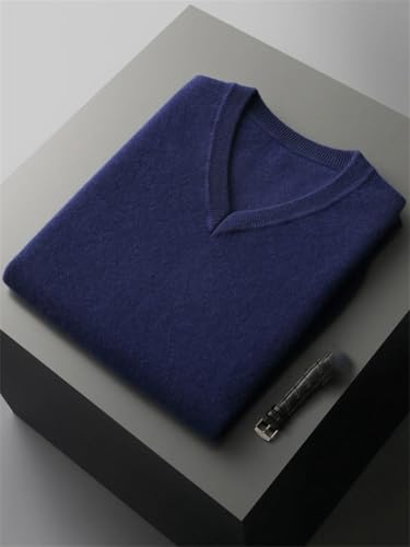 Men's Cashmere Waistcoat for Winter V-Neck Sleeveless Pullover Sweater Cashmere Knitwear Basic Casual Cloth3