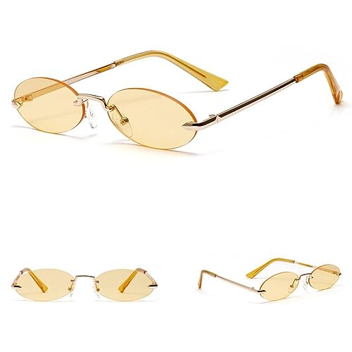 Lunettes de soleil sans cadre ovales MUTYNE pour sublimer vos looks de festival