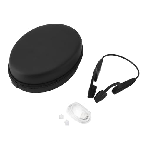 Luocute Auriculares para Nadar, Conducción de Huesos IP68 a Prueba de Agua 5.3 Auriculares Inalámbricos para Orejas Abiertas con 32 GB MP3 Player para Nadar Corriendo (Segunda generación)