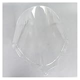 Performances : Pare-brise de moto La conception arrondie complète la forme du carénage et du carénage intérieur, et ajoute la hauteur d'un déflecteur de vent traditionnel à profil bas en son centre vital