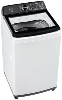 Máquina de Lavar Roupas 12kg Branca Midea Wave Impeller 127V