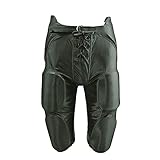 MARTIN Youth Football Pants, 4X, Dark Green