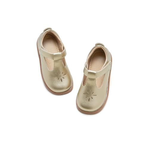 Image of Flaryzone Toddler Little Girl Mary Jane School Uniform Oxfords Flat Dress Shoes