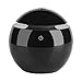 Humidificador ultrasónico de aroma táctil LED, humidificador ultrasónico USB purificador de aire difusor de aceite esencial para viajes de oficina en casa(negro)