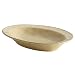 Rachael Ray Cucina Dinnerware 12-Inch Stoneware Oval Serving Bowl, Almond Cream