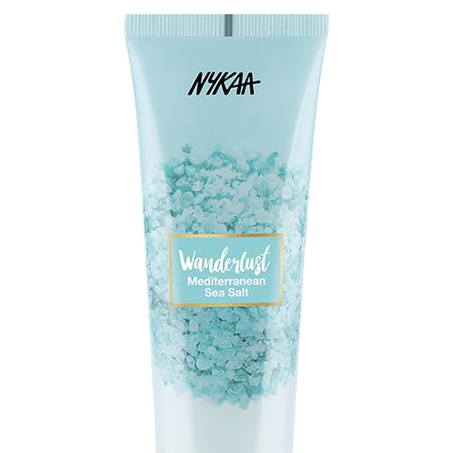 Image of Nykaa Wanderlust Mediterranean Sea Salt Gel Body Scrub 140gm