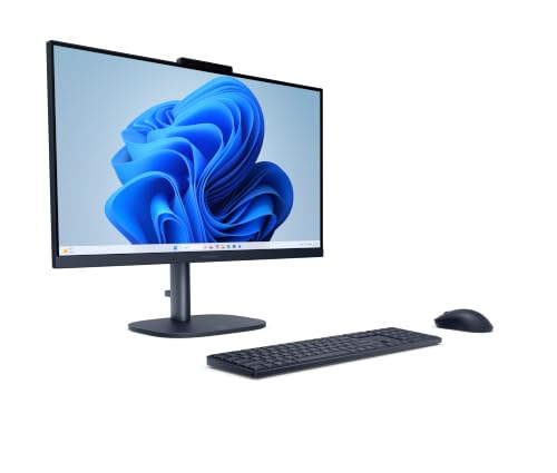 Image of HP OmniStudio All-in-One Desktop 24-cv0440 PC, Windows 11 Home, 23.8 inch, Touch Screen, AMD Ryzen 3, 8GB RAM, 512GB SSD, FHD, Denim Blue