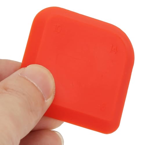 Image of 4 PCS Caulking Tool Kit, Silicone Tool, Caulk Smoothing Tool, for Kitchen Bathroom Floor Window Sealant Sealing Sink Joint, Red