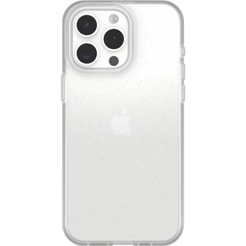 OtterBox iPhone 15 Pro Max Prefix Series Case - Stardust (Clear/Glitter), Ultra-Thin, Pocket-Friendly, Wireless Charging Compatible, Stylish Minimalist iPhone Case - image 1