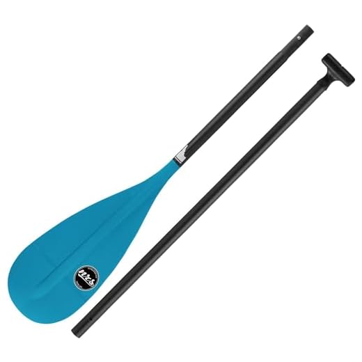 NRS Fortuna 100 Travel 3-Piece SUP Paddle (Teal), Adjustable