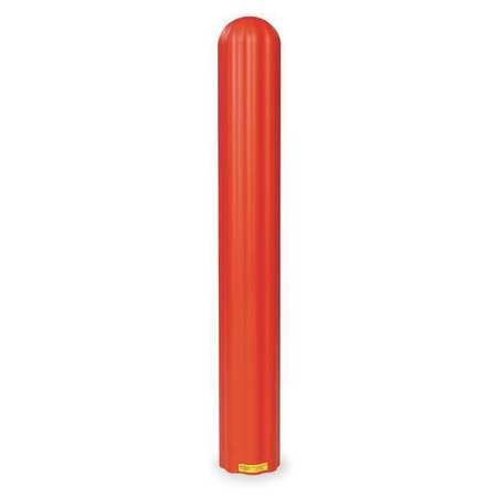 Post Sleeve, 6 In Dia., 56 In H, Red