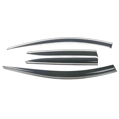 Déflecteurs d'air Kia Sportage SL 2010-2015 avec bandes chromées