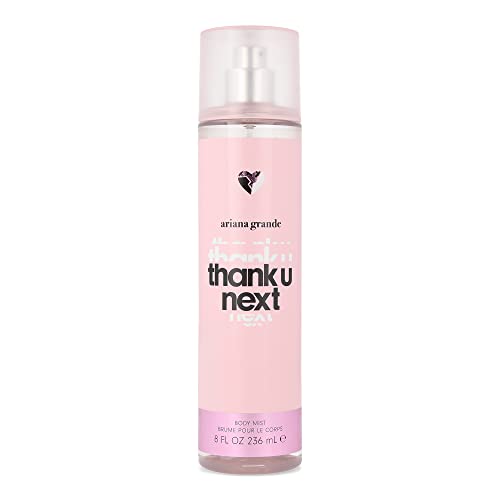 Ariana Grande Thank U, Next Body Mist – Floral Gourmand Fragrance for Women – 8 Fl Oz