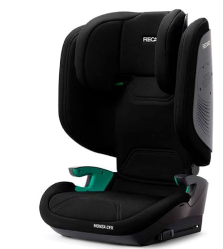 RECARO Kindersitz Monza CFX i-Size faltbar & tragbar ab 3,5 Jahre - 12 Jahre (100 cm - 150 cm) mit Isofix - Melbourne Black