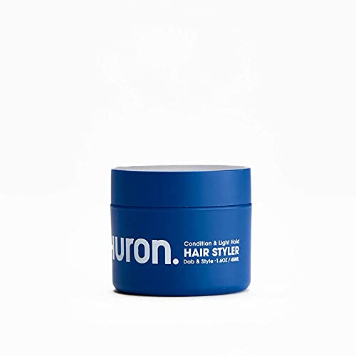 Huron - Men's Condition & Light Hold Hair Styler. Versatile grooming cream smooths & conditions while providing a light, flexible hold and matte finish. Fresh, clean scent. 100% vegan. 1.6 oz.