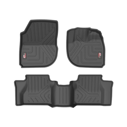 Image of GFX Tpv Car Floor Mats (After-Market) Premium Life Long Foot Mats Compatible with Elevate (2023) Onwards, Automatic (Black)