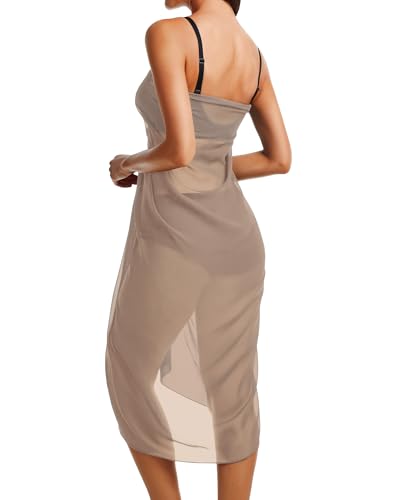 Image of CHICGAL Sarong Wraps Swimsuit Coverup for Women Bathing Suit Cover Up Summer Bikini Beach Swimwear 2026