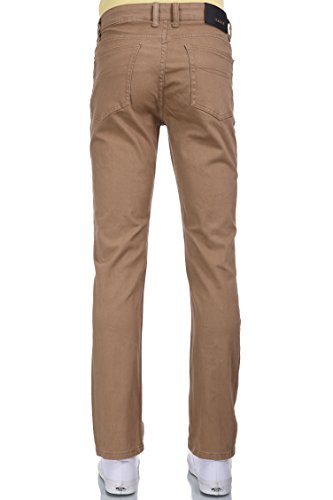 Men Eagle Blue Stretch Slim fit Khaki Colored Denim Twill Pant Size 30-384