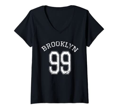 Femme Brooklyn 99 | Vintage T-Shirt avec Col en V Cover