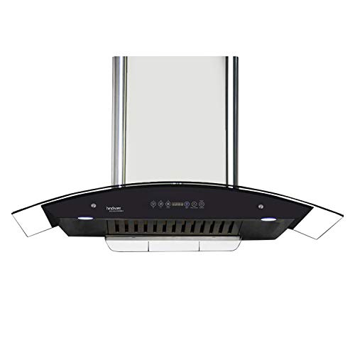 Hindware 1200 m3/hr Auto Clean Chimney (Cleo 1 Baffle Filter, Steel/Grey)