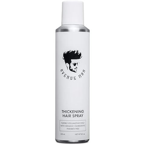 Avenue Man Thickening Hair Spray - Hair Products for Men (8.5 oz) - Volumizing and Texturizing Hairspray with Herbal Extracts for All Hair Types Cover