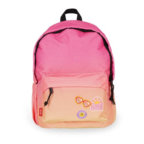 Sac à dos école Legami My Backpack rembourré noir bleu marine 30x40x18 cm