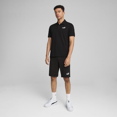 Image of Puma Men Cotton Solid Regular Fit Polos