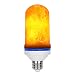 Loveishere LED Flame Effect Fire Light Bulbs- 2 Modes E26 LED Flame Effect Fire Light Bulbs Flickering Fire Atmosphere Decorative Lamps for Hotel/ Bars/ Home Decoration/ Restaurants (1 pack)