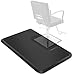 Saloniture 3 ft. x 5 ft. Barber & Salon Floor Mat for Square Chair Base - 1/2 in. Thick Rectangle Anti-Fatigue Stylist Station Mat