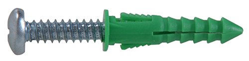 The Hillman Group 5109 Ribbed Plastic Anchors (2 Pack)