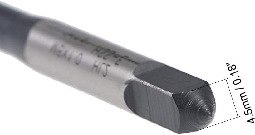 MACHSWON Spiral Point Threading Tap for Thread Repair for Through-Hole Threads H2 High Speed Steel 6542 Machine Taps M6 x 1.0 mm 2PCS - Image 3