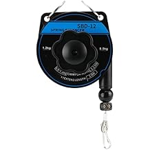 PUMPIE Spring Balancer Retractable Spring Balancer, Retractable Tool Holders Hanger Capacity Steel Wire Rope for Hanging Tools Hanging Mounting Line Size 0.5-1.2kg