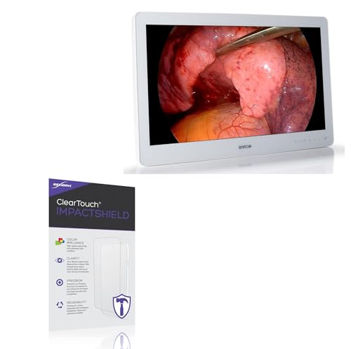 BoxWave Screen Protector Compatible with Barco MDSC-2326 - ClearTouch ImpactShield (2-Pack), Impenetrable Screen Protector Flexible Film