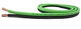 25' feet True 8 Gauge AWG CCA Speaker Wire GR/BK Car Home Audio