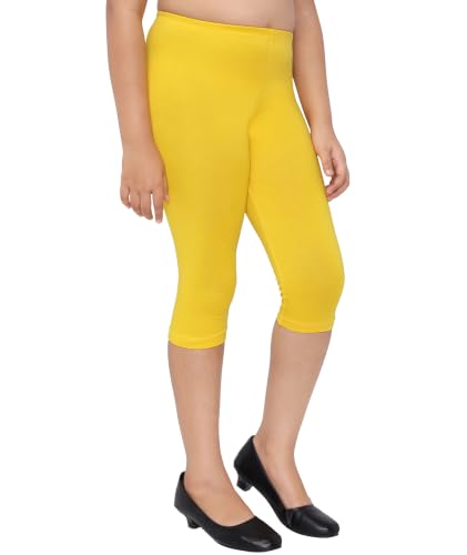 Image of Robinbosky Premium Girls Capri Leggings for All Age Group | Multiple Colors