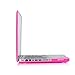 RUBAN Compatible with MacBook Model A1286 (2011 2010 2009 Year Old Version Pro 15 inch with CD-ROM), Plastic Hard Case Shell and Keyboard Cover - Hot Pink