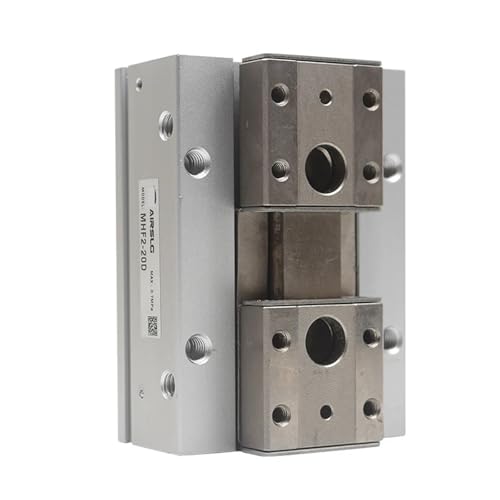 Pince pneumatique MHF2-16D pour guidage de précision sur rail - 6
