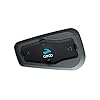 Cardo FRC1P001 FREECOM 1 PLUS-motorfiets 2-weg Bluetooth-communicatiesysteem met HD Audio Rider naar passagier (enkel…
