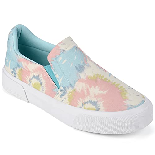 Image of JENN ARDOR Womens Slip On Sneakers Perforated /Quilted Casual Shoes Fashion Walking Flats