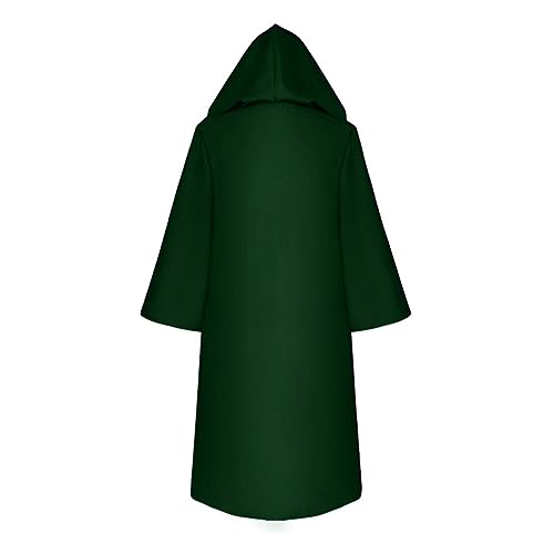 Child Medieval Full Length Cloak Cape Halloween Kids Witch Death Devil Role Pretend Robe2
