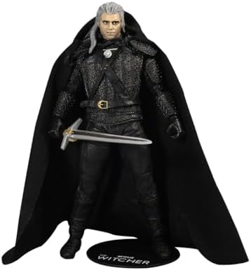 McFarlane The Witcher (Netflix) Geralt Of Rivia 7" Action Figure With Accessories