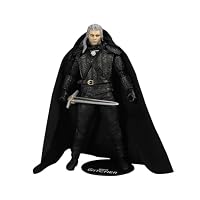Mcfarlane Toys The Witcher Netflix Geralt of Rivia Action Figure Unisex Toy, 7-Inch Size
